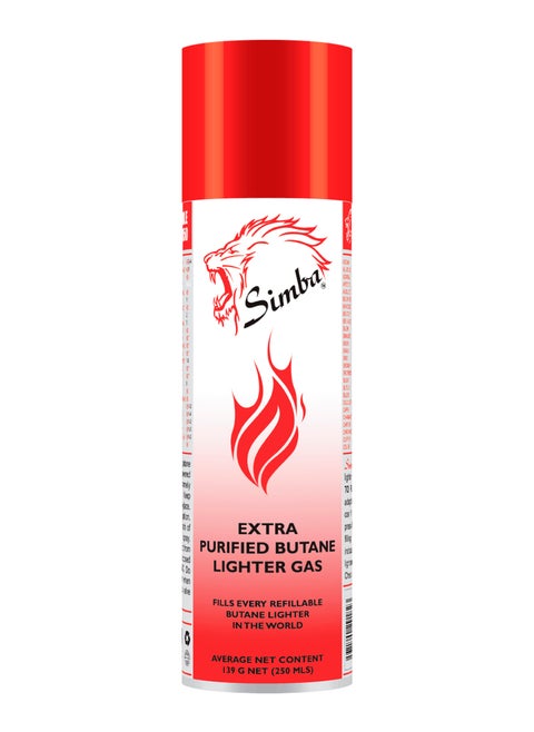Extra Purified Butane Lighter Gas 250ml