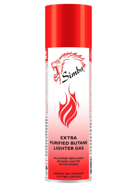 غاز ولاعة بوتان مكرر إضافي 250 مل