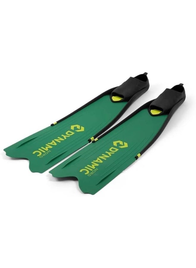 DYNAMICNORD - DYNAMIC NORD Freediving FINS AF-70 APNOE GREEN - Image 1