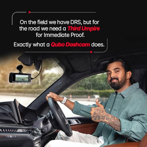 Qubo Car Dashcam Pro 4K | True 4K with Sony STARVIS IMX415 Sensor | Dual Channel | ADAS | NightPulse Vision | 8MP UHD+ Front Wide, 2MP FHD Rear | 2.8" LCD | Built-in GPS, Wi-Fi | Up to 1TB Storage - Image 3