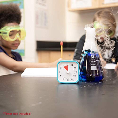 Time Timer Soft Silicone Removable Cover — Compatible with MOD Visual Timer — For Classroom Learning, Elementary Teachers Desk Clock, Homeschool Study Tool and Office Meetings (Sky Blue) - Image 5