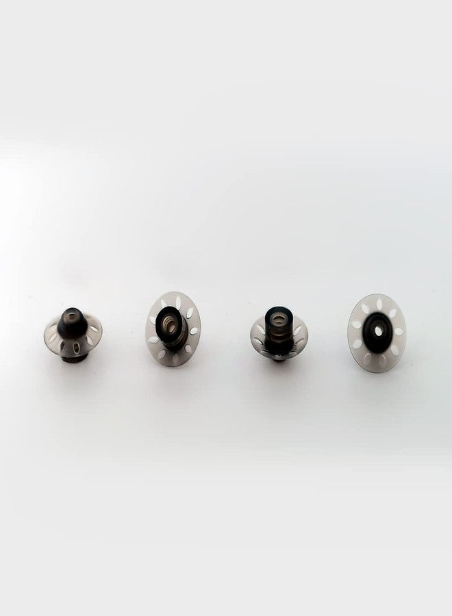 AroneMom Phonak Compatible Hearing Aid Domes Open Smokey Small Medium Large Assorted Set - Image 4