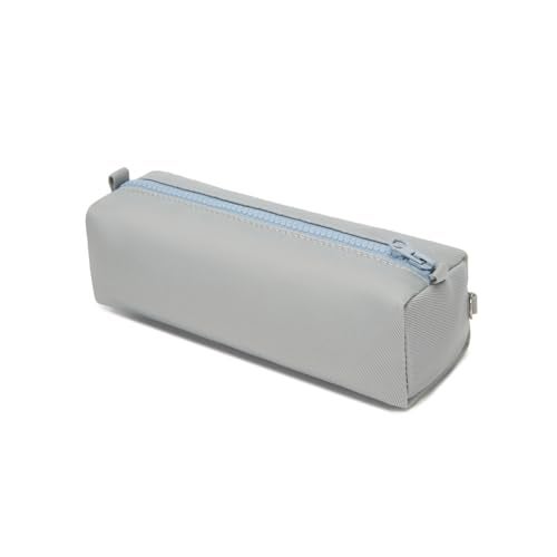 YONBEN Slim Pencil Case Pencil Holder Pouch Pencil for Student Holder Bag Light grayOxford - Image 1