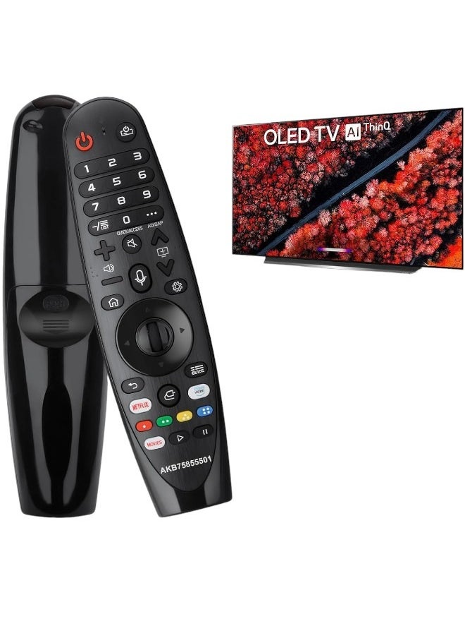 Generic - Voice Magic Remote Control AKB75855501 for LG OLED QNED NanoCell Webos Smart TV Magic Remote Control Replacement AN-MR20GA MR19BA MR18BA MR650A with Pointer Function - Image 1