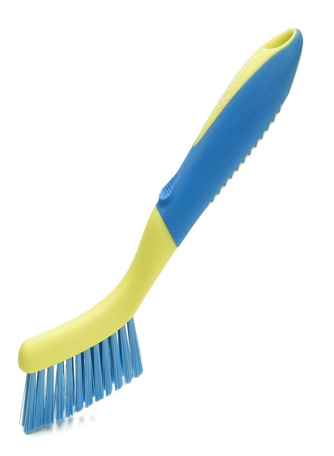 Koksi Scrub Brush Set for Bathroom Kitchen Bathtub Toilet Deep Cleaning Brush Tools All Purpose Cleaner Sponge Scrubbing Brushes with Ergonomic Handle, 4-Piece - Image 3