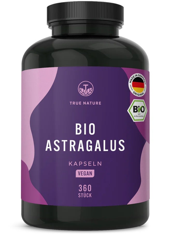 Organic Astragalus – 360 Capsules