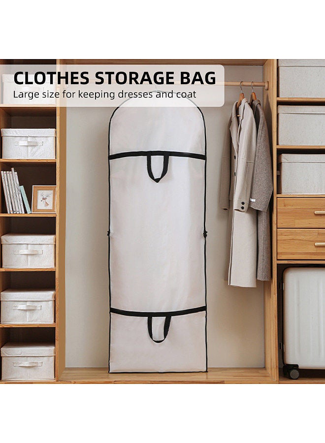Wedding Gown Cover Dress Garment Clothes Storage Bag Foldable Dampproof Dustproof Washable Wedding Dress Long Dress Bag  - Image 3