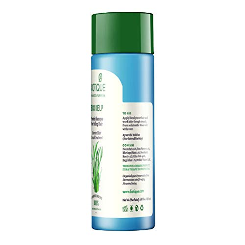 Biotique شامبو بروتين الطحالب الحيوية من بيوتيك لعلاج تساقط الشعر، 120 مل - Image 3