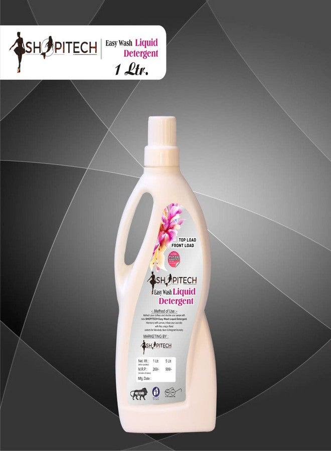 SHOPITECH Easy Wash Liquid Detergent (2 Liter) - Image 4