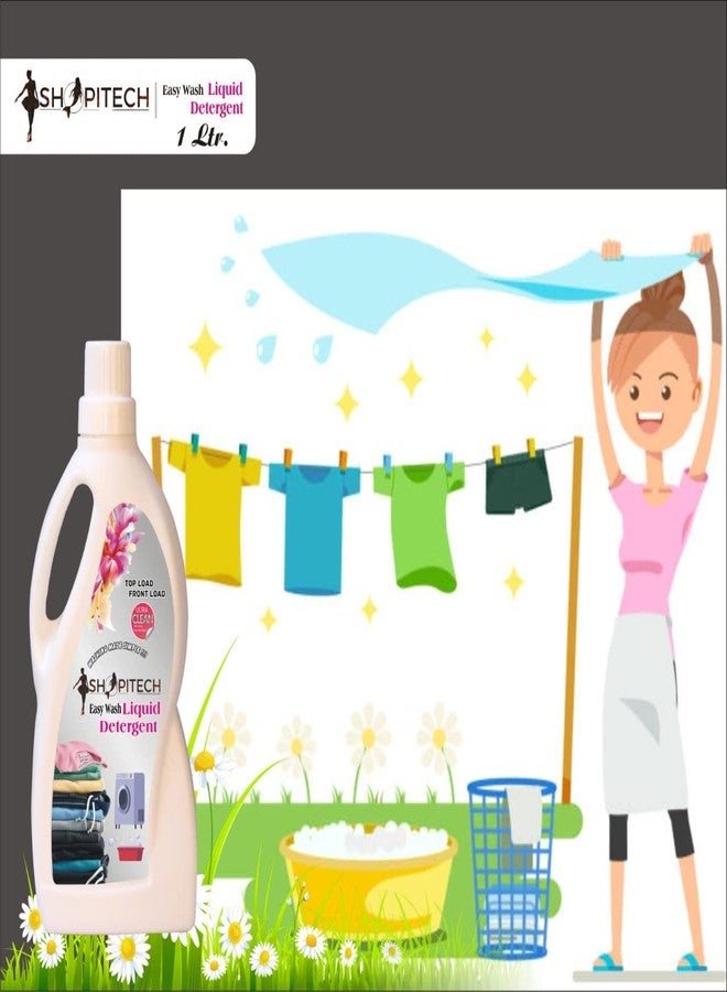 SHOPITECH Easy Wash Liquid Detergent (2 Liter) - Image 2