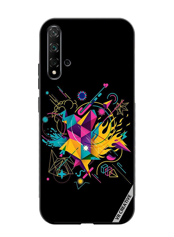 VR CREATIVE Protective Case Cover For Huawei Nova 5T Art Design Multicolour - Image 1