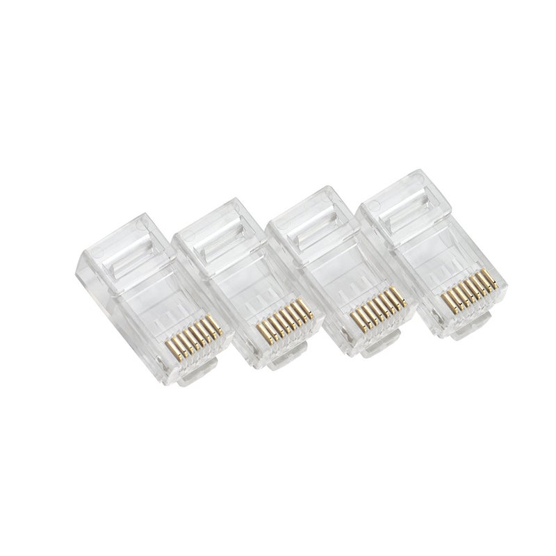PASOW Varied dimensions 100 pcs Cat6 Crimp Connector RJ45 8P8C Ethernet Network Cable Modular Plug Crimp - cat 6 Global flexible sizing options - Image 4