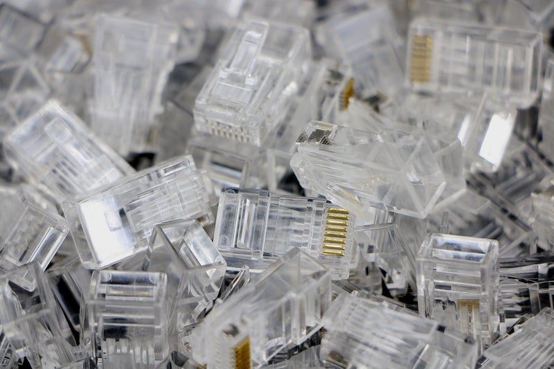 PASOW Varied dimensions 100 pcs Cat6 Crimp Connector RJ45 8P8C Ethernet Network Cable Modular Plug Crimp - cat 6 Global flexible sizing options - Image 3