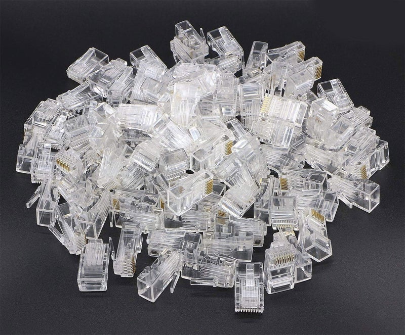 PASOW Varied dimensions 100 pcs Cat6 Crimp Connector RJ45 8P8C Ethernet Network Cable Modular Plug Crimp - cat 6 Global flexible sizing options - Image 5