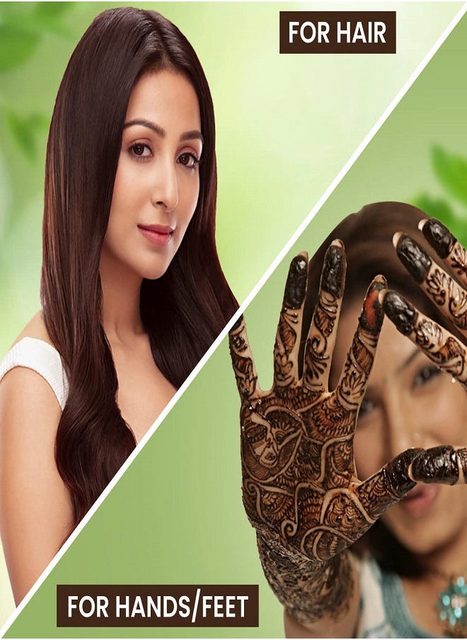 Godrej Nupur - Nupur Hair Colour Solution 100% Pure Henna Mehendi Natural Conditioning & Anti-Dandruff 75g - Image 1