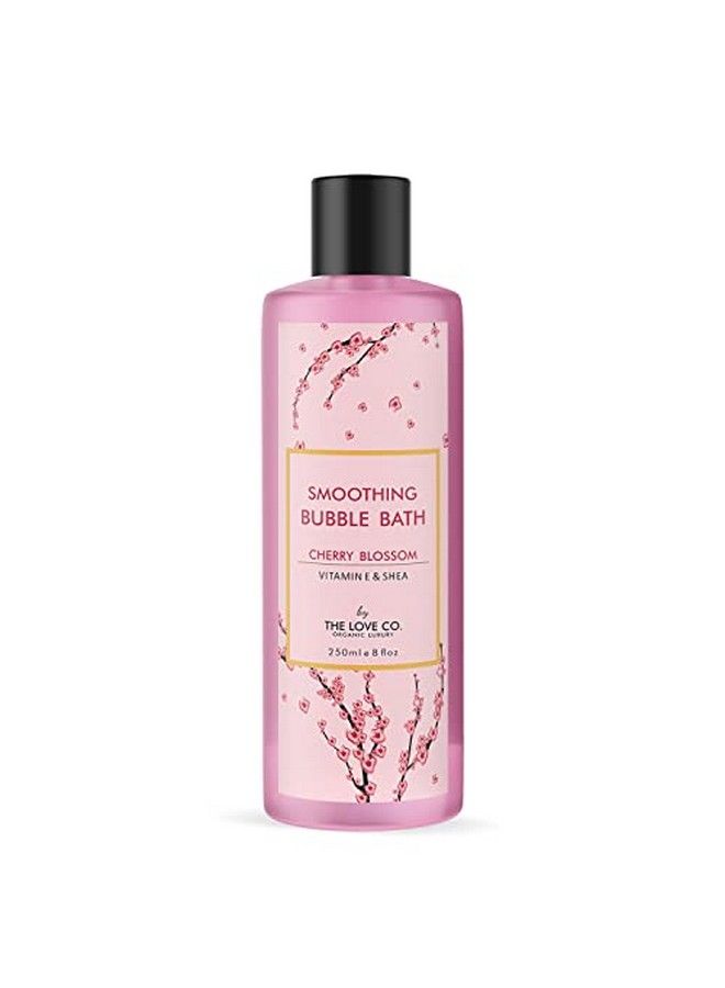THE LOVE CO. The Love Co Cherry Blossom Bubble Bath For Bath Tub Aromatherapy Epsom Salt Based Bubble Bath Soap And Luxury Lavender Bath Oil For Dry Skin Moisturizing And Relaxing For Kids & Adults - Image 1