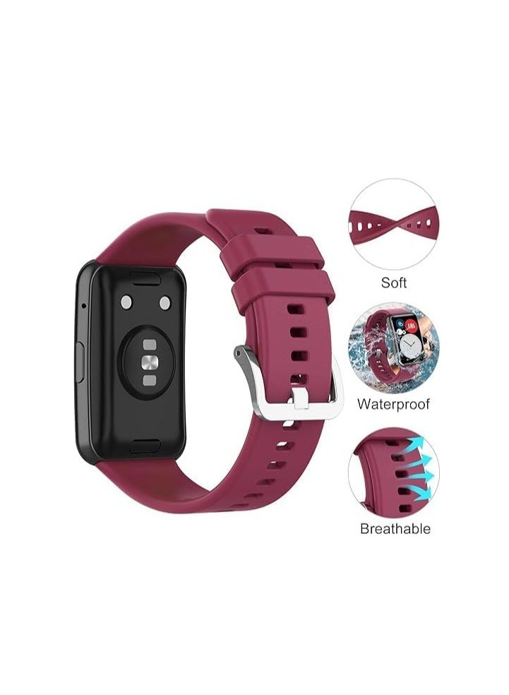 Compatible Bracelet for Huawei Watch Fit Replacement Straps for Women Men Sport Strap Accessories Silicone Band (No Watch) - Image 3