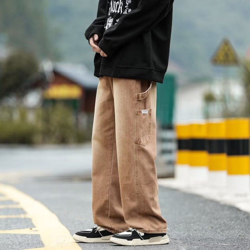 Unisex Casual Daily Denim Jeans - Image 2