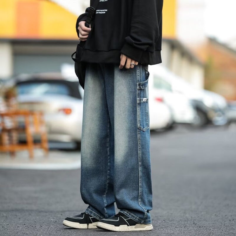 Unisex Casual Daily Denim Jeans - Image 5