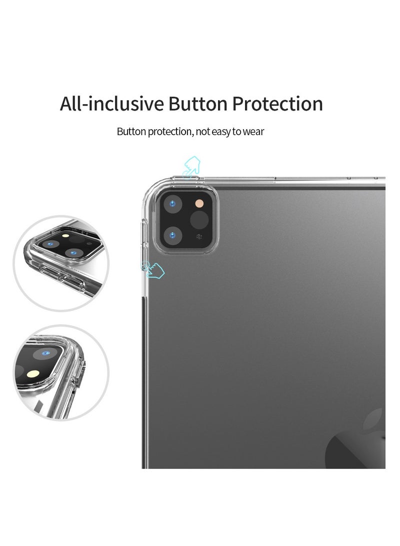 for iPad Pro 2022 (4th Generation) 11-inch Case Cover Transparent protective case for tablet computer, airbag anti drop design, lightweight and scratch resistant cover, - Image 3