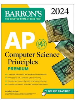 Kaplan Publishing AP Computer Science Principles Premium, 2024: 6 Practice Tests + Comprehensive Review + Online Practice  - Image 1