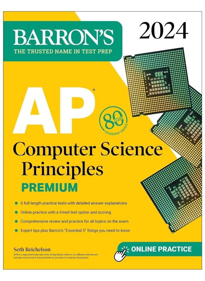 null - Kaplan Publishing AP Computer Science Principles Premium, 2024: 6 Practice Tests + Comprehensive Review + Online Practice - Image 1