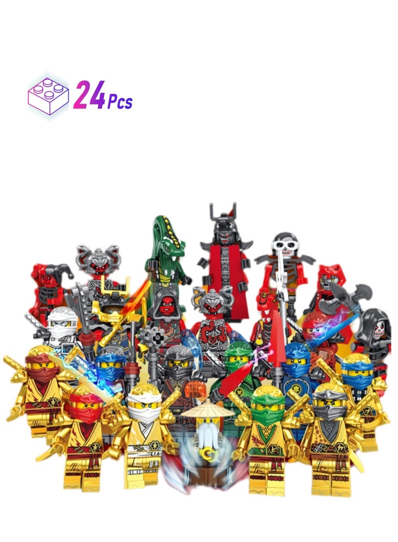 24-Piece Set Of Building Blocks, Perfect Educational Toys For Boys And Kids, Perfect Birthday Gift - Image 1