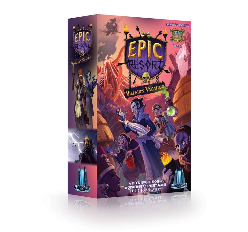 Floodgate Games Epic Resort: Villain's Vacation Board Game - Image 2