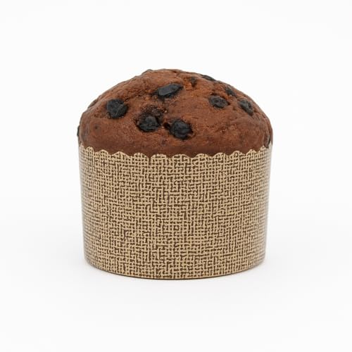 Esslly Single Serve Paper Moulds | Quality Baking Cups - Disposable | Set of 50 | Grease & Warp Resistant | Elegant Design | Ideal for Muffins, Cupcakes, Cakes (7 x 5 cms) - Image 4