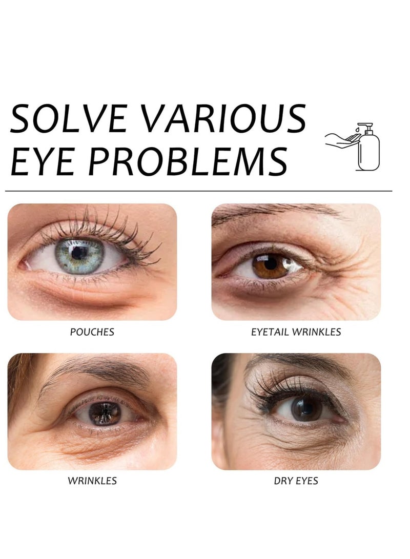 Lanthome 2PCS Castor Oil Rollerball, Frankincense & Castor Oil Eye Roller, Anti-Wrinkle & Anti-Aging Under Eye Cream, Hydrating & Nourishing Eye Cream for Wrinkles and Dark Circles - Image 5