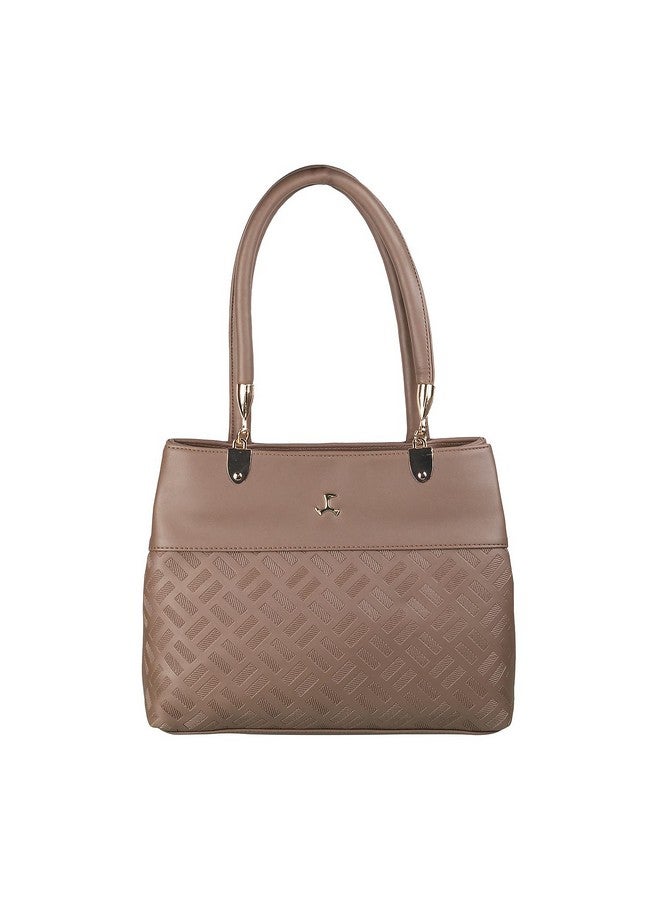 Mochi Women Beige Shoulder Bag (66-7210) - Image 1