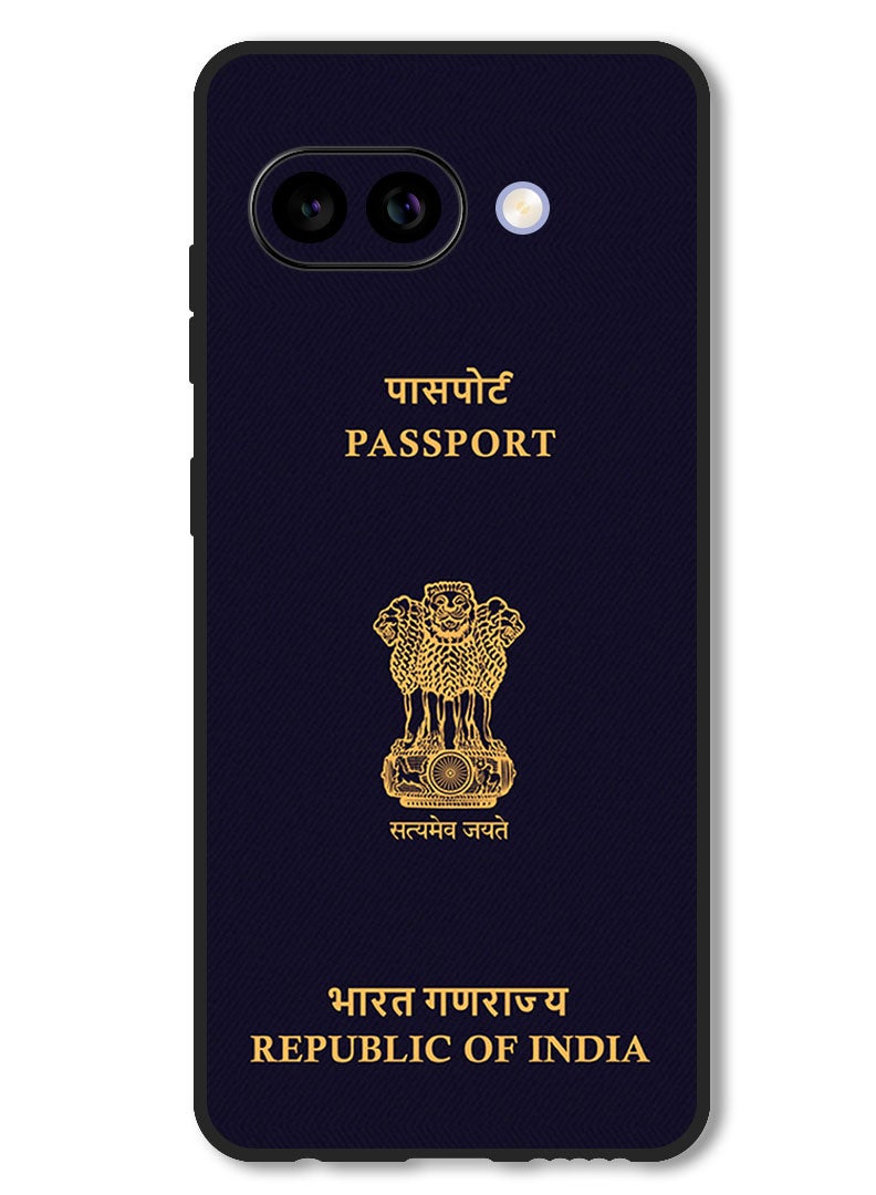 Theodor Case Compatible with Google Pixel 9A Protection Shockproof Bumper Cover India Passport - Image 1