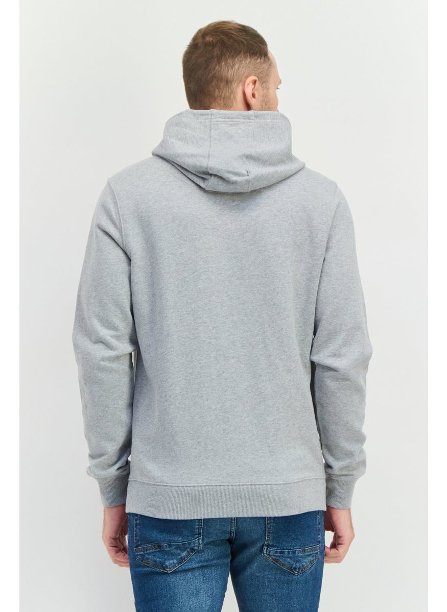 Penfield - Men Hoodie Brand Logo Long Sleeves Sweatshirt, Grey - Image 1