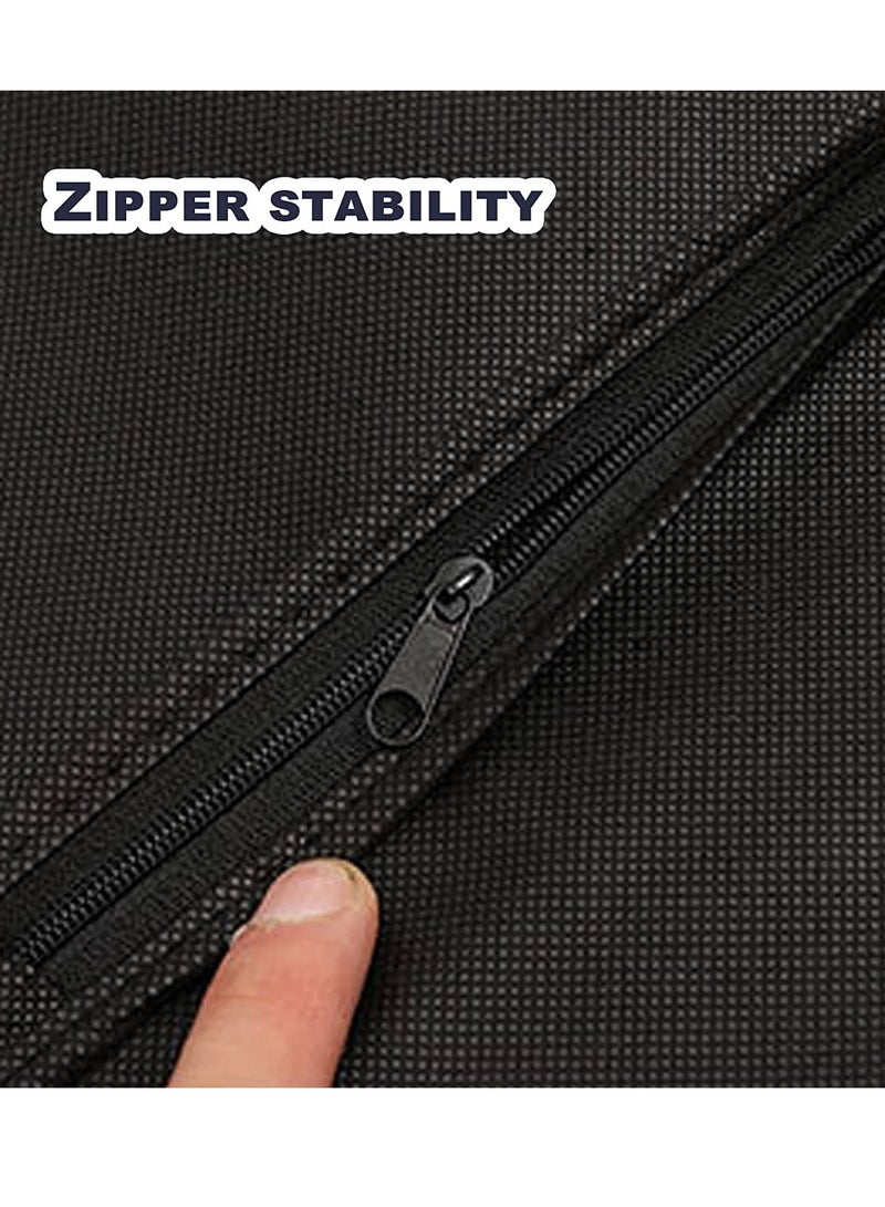 Barakah 40" Suit Bags for Closet Storage and Travel, Waterproof Garment Cover Travel Bag with Handles, Gusseted Hanging Garment Bags for Men Suit Cover With Handles for Clothes, Coats, Jackets, Shirts 2PCS - Image 5