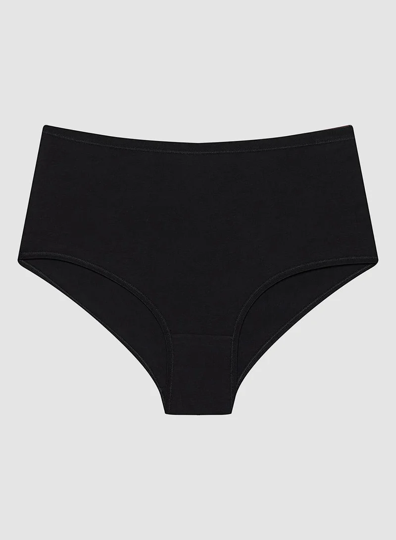 Penti Black Penti Black Cotton High Waist 3-pack Briefs for Women | Best Price UAE