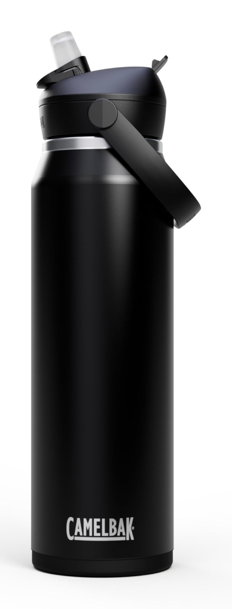 CamelBak Thrive Flip Straw Insulated Stainless Steel Water Bottle Cold Retention Design for Everyday Hydration and Active Use 32oz Black - Image 2