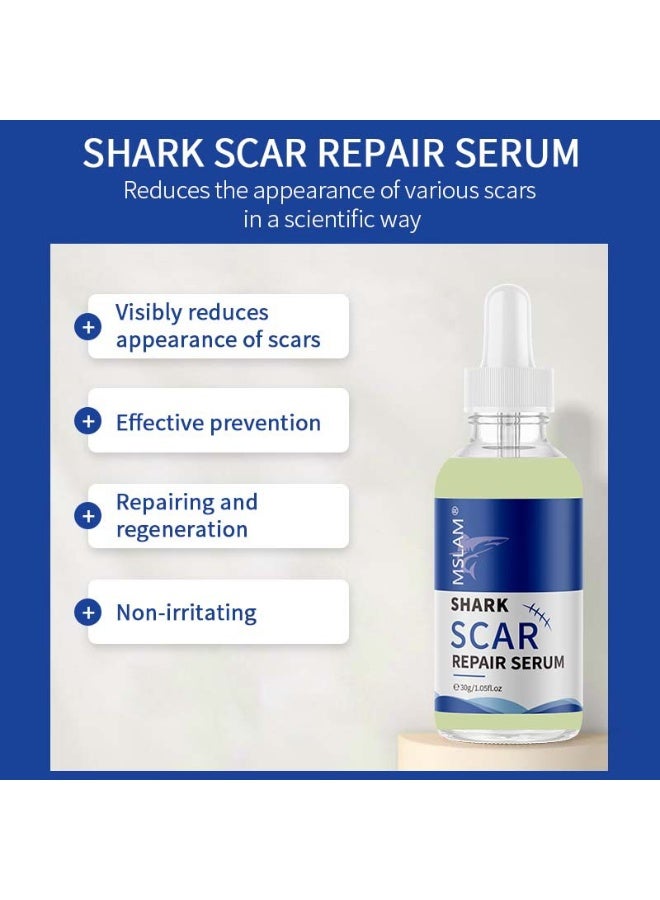 MSLAM Shark Repair Essence, Fades Scars and Acne Marks 30g - Image 4