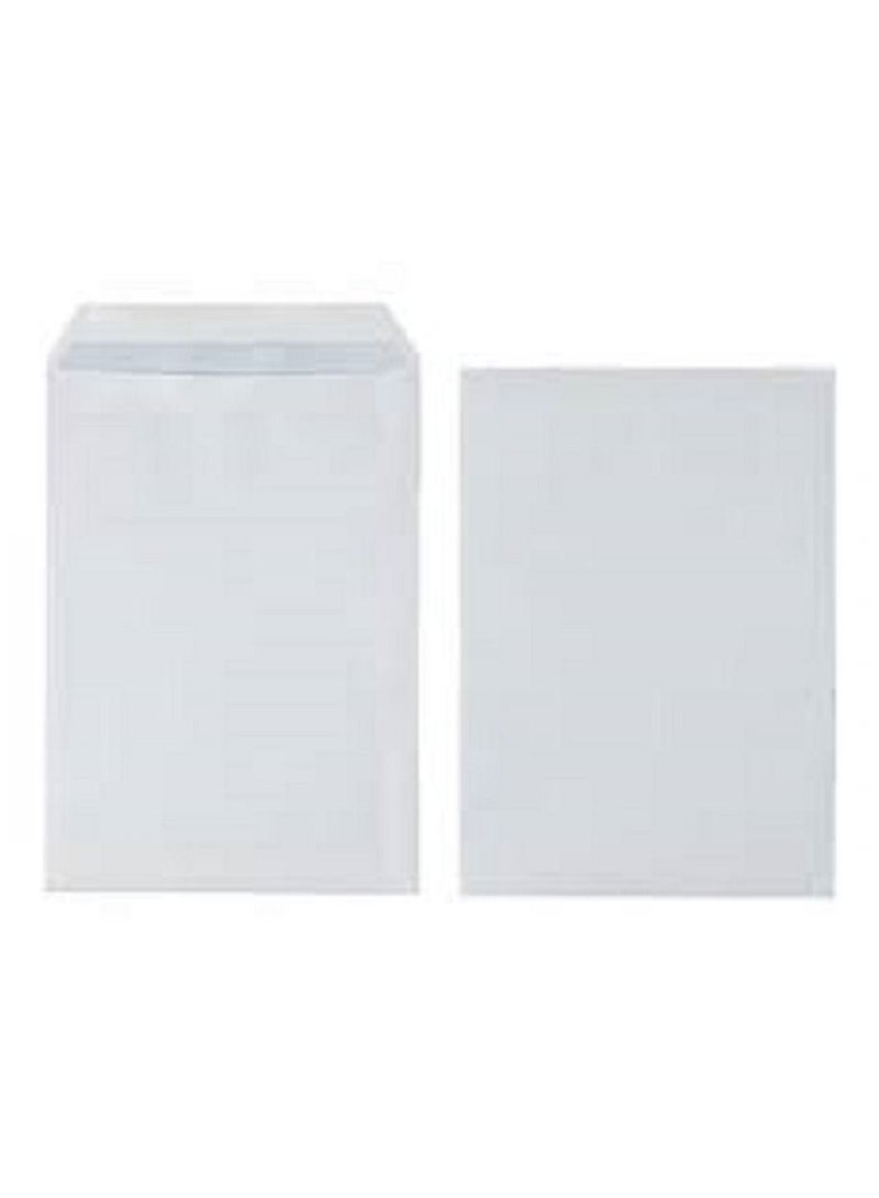 Gazelle C5 Pocket Peel and Seal Envelope 162 x 229 mm 100 gsm Pack of 50 - White - Image 2