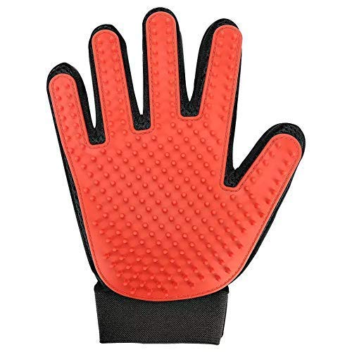 DARKZONE Efficient Pet Hair Remover Mitt Enhanced 5 Finger Design Gentle Brush Gloves for Dog and Cat with Long and Short - Image 2