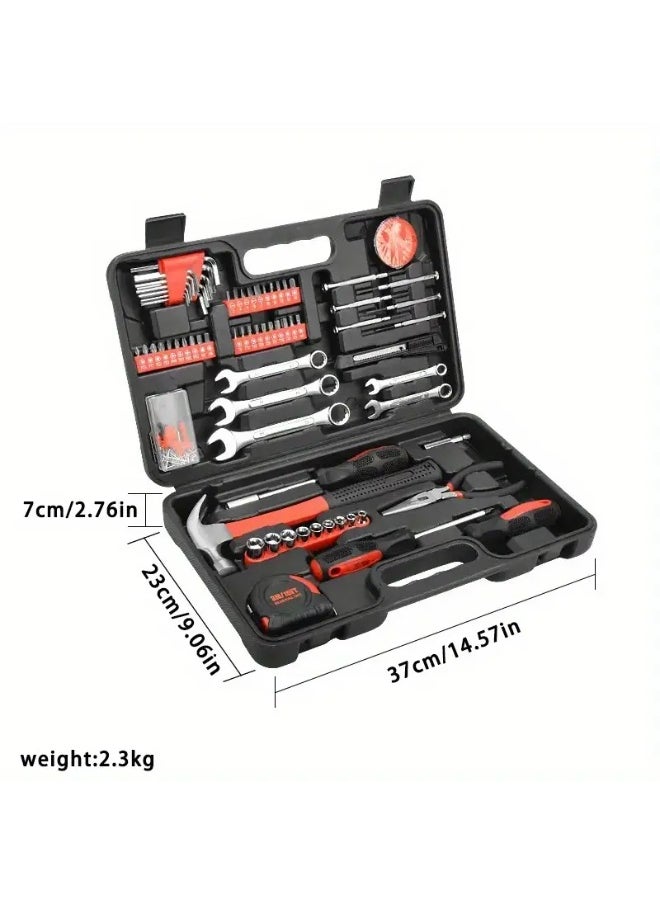 Generic 146pcs Universal Hand Tool Set, Includes Electric Drill and Portable Tool Storage Box, High-Quality Steel, Suitable for Home Maintenance, DIY Projects, and Car Repair  - Image 3