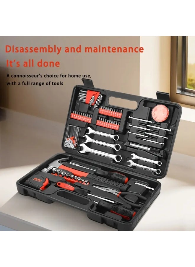 Generic 146pcs Universal Hand Tool Set, Includes Electric Drill and Portable Tool Storage Box, High-Quality Steel, Suitable for Home Maintenance, DIY Projects, and Car Repair  - Image 5