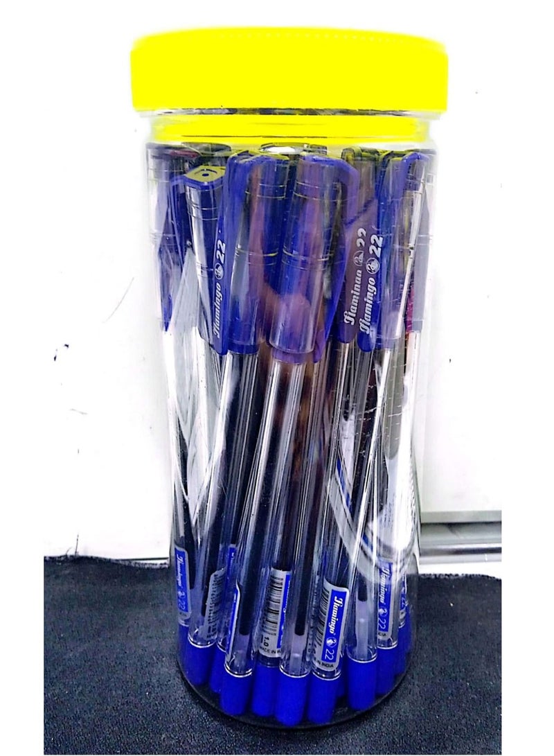 Flamingo 25Pieces Ball Pen Blue - Image 2