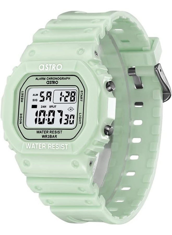 ASTRO Kid's Digital Green Dial Watch - A21807-PPJJ - Image 3