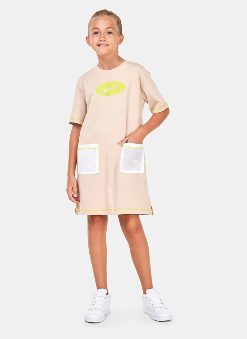 Nike Kids' Sportswear Icon Clash Jersey Dress (Older Kids)