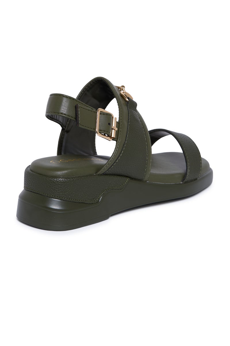 Geoomnii Comfort Slide Sandals for Women – Cushioned Slip-On Casual Sandals for Daily Wear, Home, Travel & Walking - Image 3