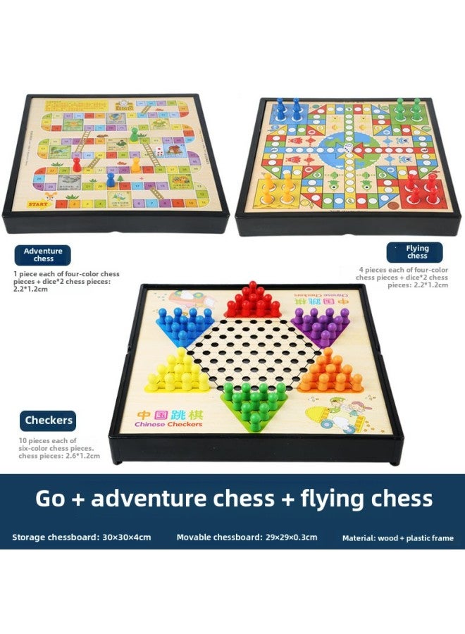 لعبة الداما للأطفال، خمس قطع وشطرنج، داكوان، وحش قتالي، فيل، علم عسكري، أحجية الكل في واحد، شطرنج طائر كبير لطلاب المدارس الابتدائية