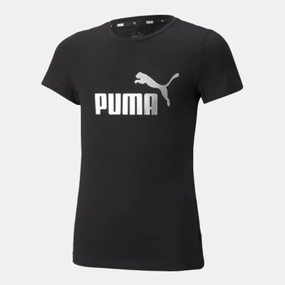 PUMA Kids' Essentials+ Logo T-Shirt