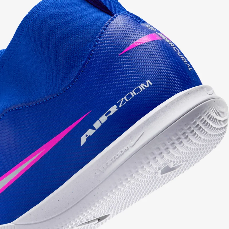 Nike Blue Kids' Mercurial Superfly 10 Academy Indoor Court Football Shoes  | Best Price UAE