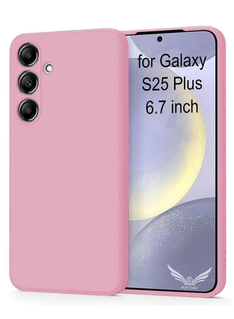 BORTONY Samsung Galaxy S25 Plus Case Liquid Silicone Gel Rubber Anti Scratch Galaxy S25 Plus Cover Grade Protective Case for Samsung Galaxy S25 6.7 Inch - Image 1