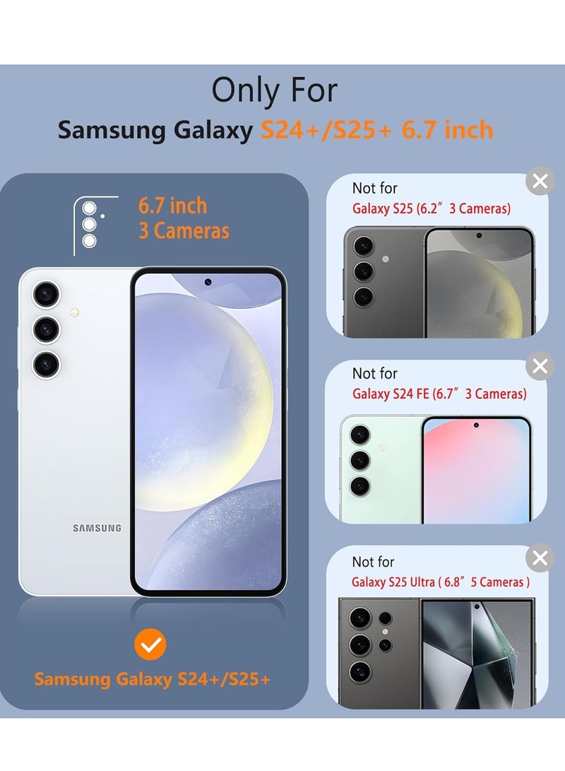 BORTONY Samsung Galaxy S25 Plus Case Liquid Silicone Gel Rubber Anti Scratch Galaxy S25 Plus Cover Grade Protective Case for Samsung Galaxy S25 6.7 Inch - Image 2